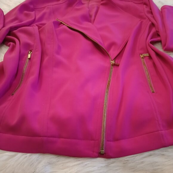 CALVIN KLEIN - Fuschia Jacket - Picture 8 of 9
